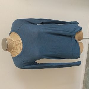 Juicy Couture Blue Sweater with Knotted Bottom